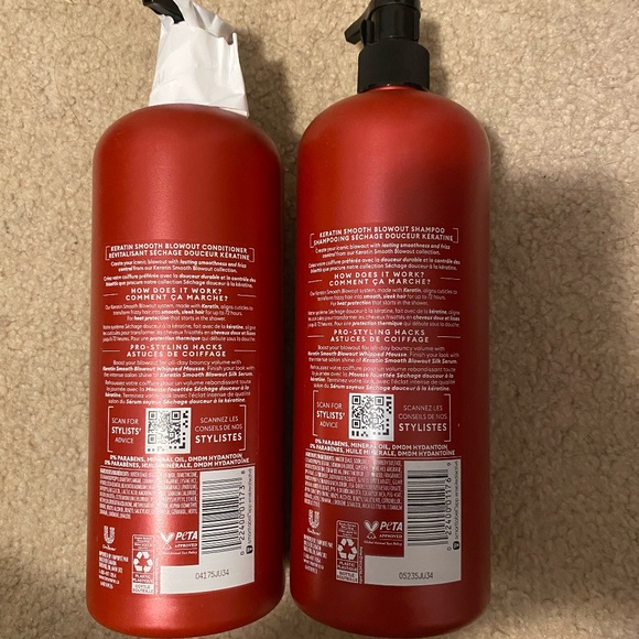 TRESemme Keratin Smooth Shampoo and Conditioner - Picture 2 of 2